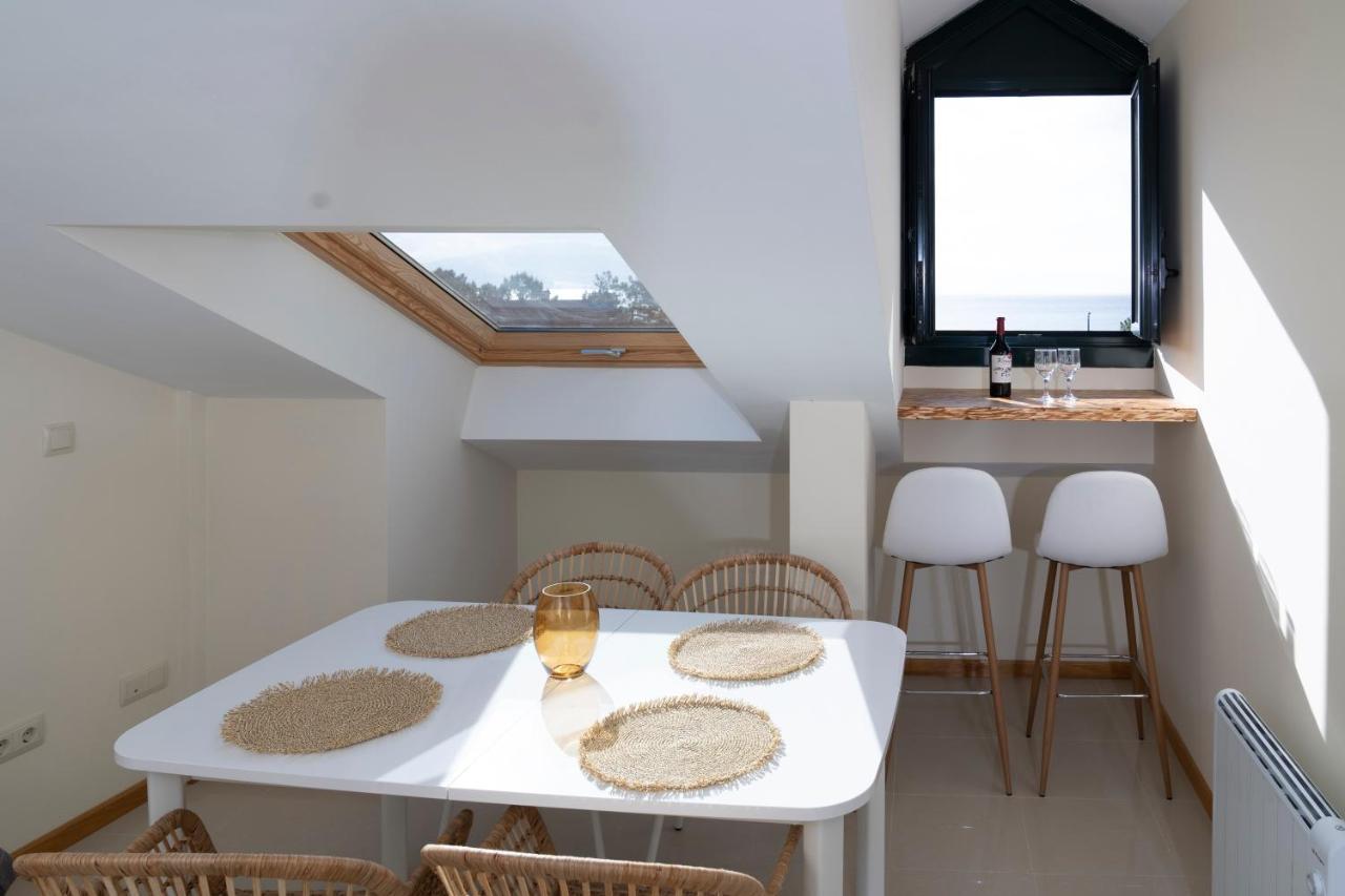 San Martín de Arriba Apartamento Cabra Playa De Langosteira En Finisterre Con Vistas Al Mar מראה חיצוני תמונה